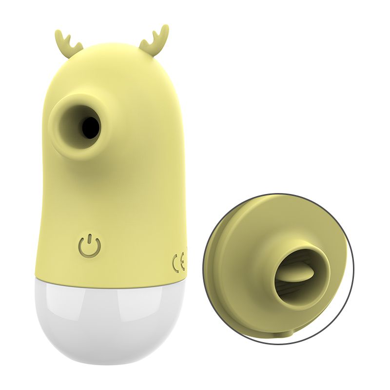 Sugador com Língua Vibratória e Sucção por Pressão