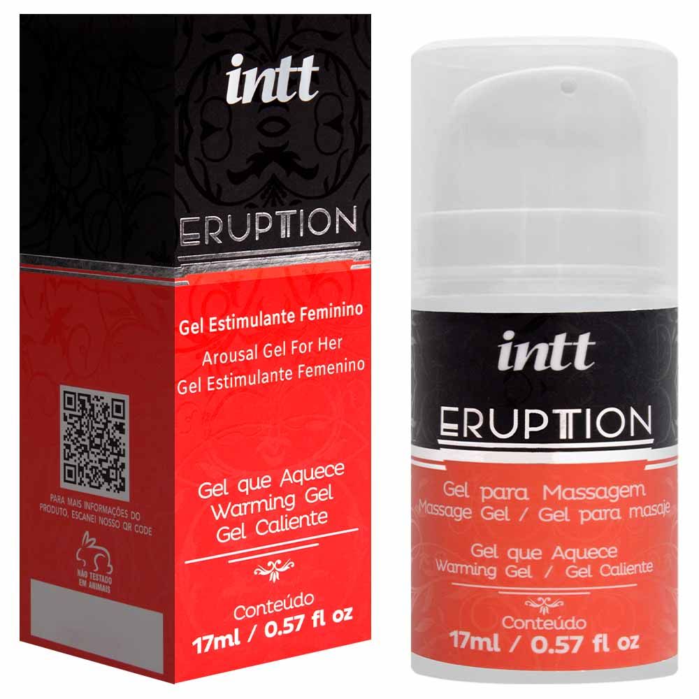 Eruption Excitante Feminino Efeito Hot 17Ml Intt