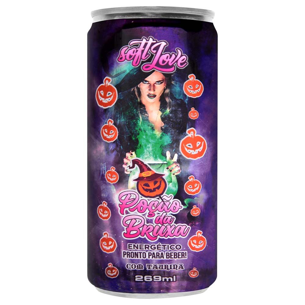 Poção Da Bruxa Energético Taurina 269Ml Soft Love