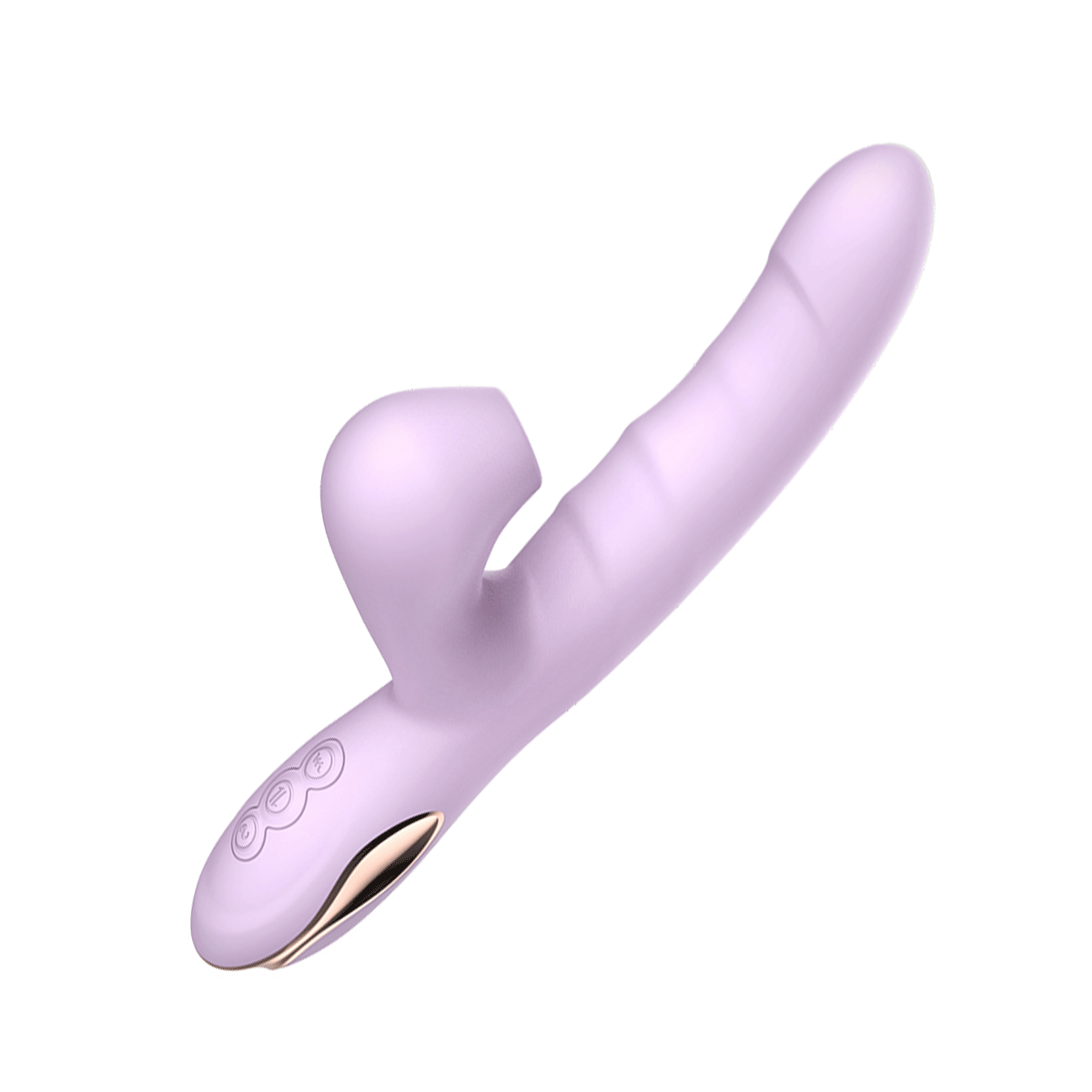 Vibrador com Sugador de Clitóris e Esferas Sobe e Desce - 图片 2
