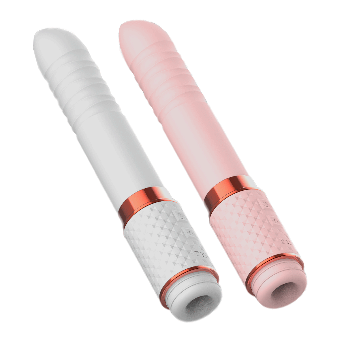 Vibrador em Bastão Vai e Vem com Sugador de Clitóris