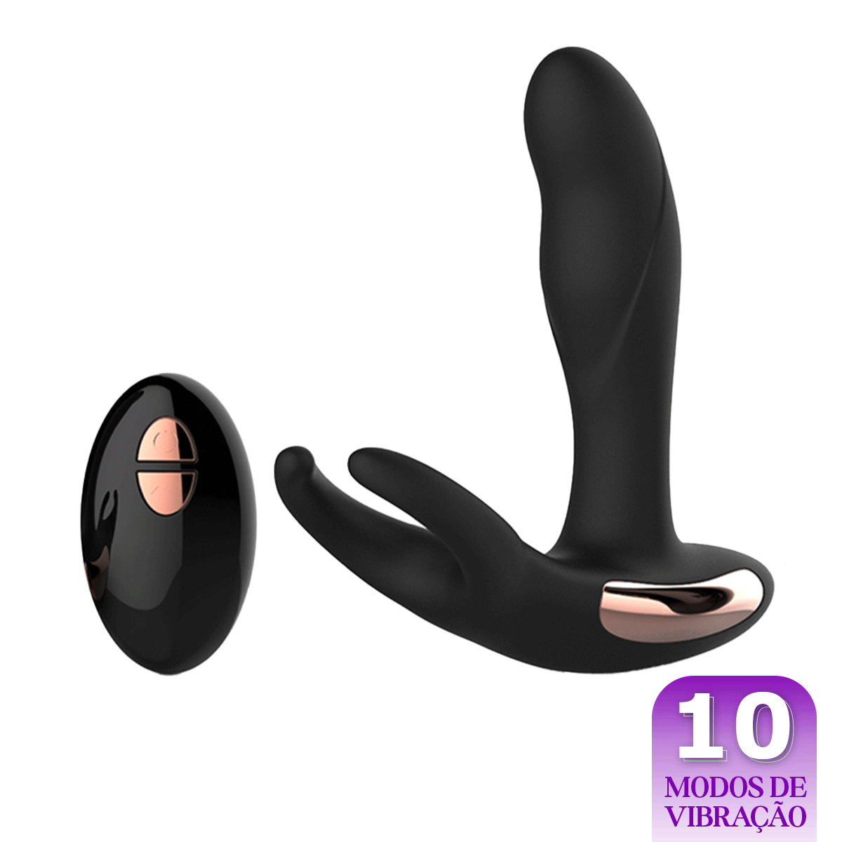 Estimulador de Próstata com Vibração e Controle