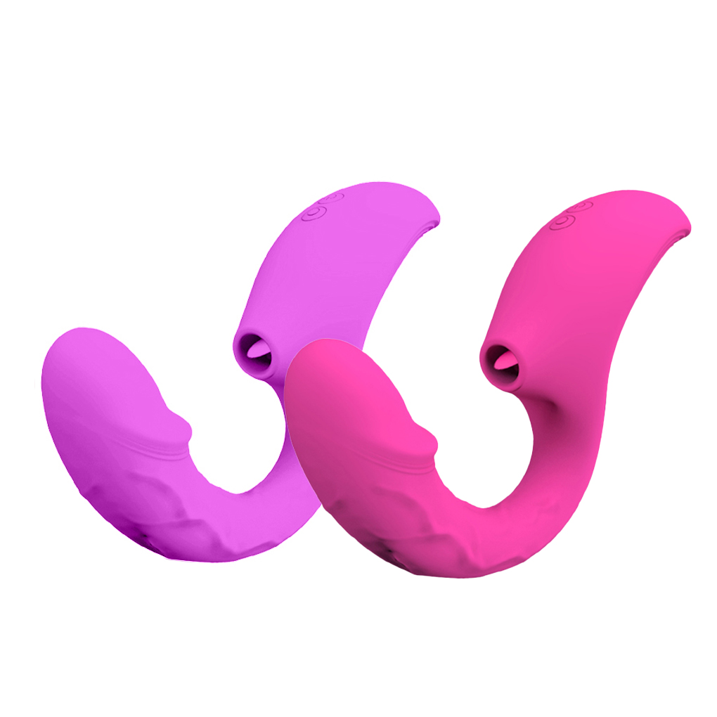 Vibrador Alien com Penetração e Língua Estimuladora de Clitóris