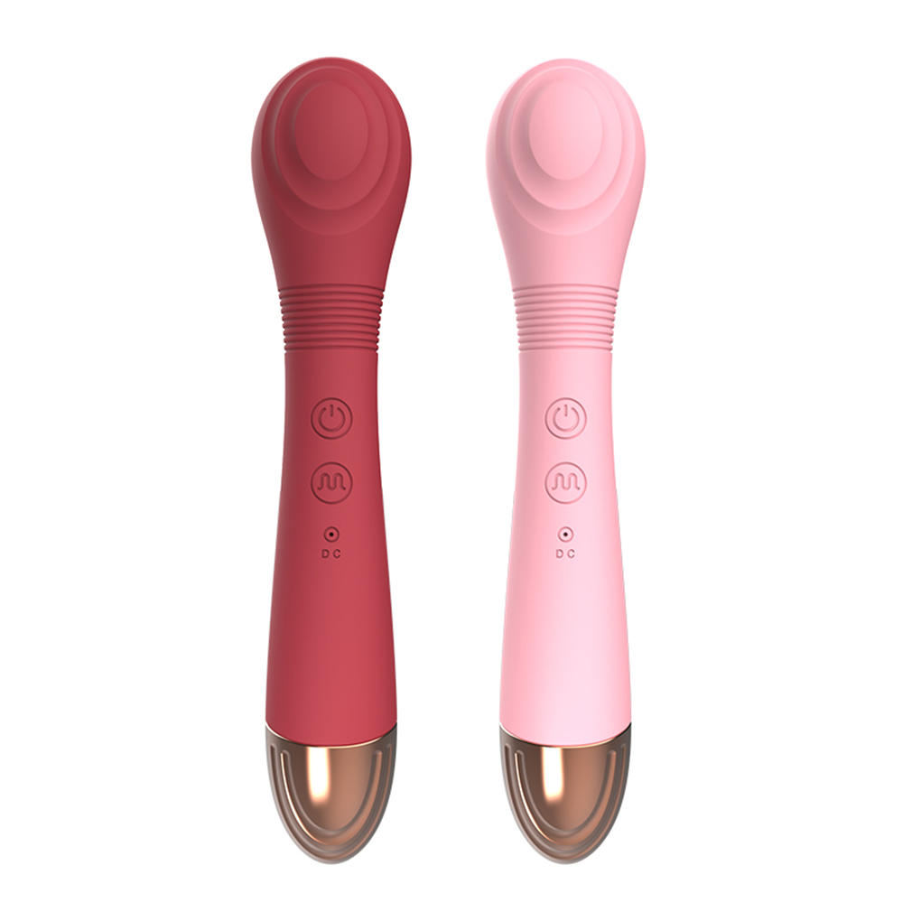 Vibrador Texturizado Ponto G com Língua Estimuladora de Clitóris - 2 Cores