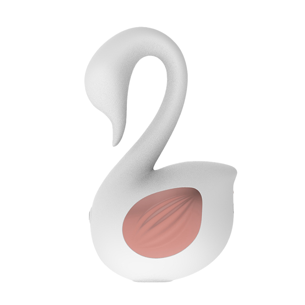 Vibrador Cisne com Sugador de Clitóris - 2 Cores