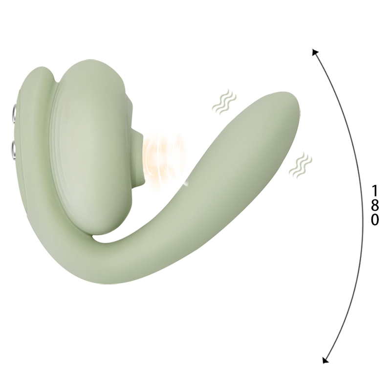 Vibrador e Sugador de Clitóris Flexível Tracy's Dog - 2 Cores