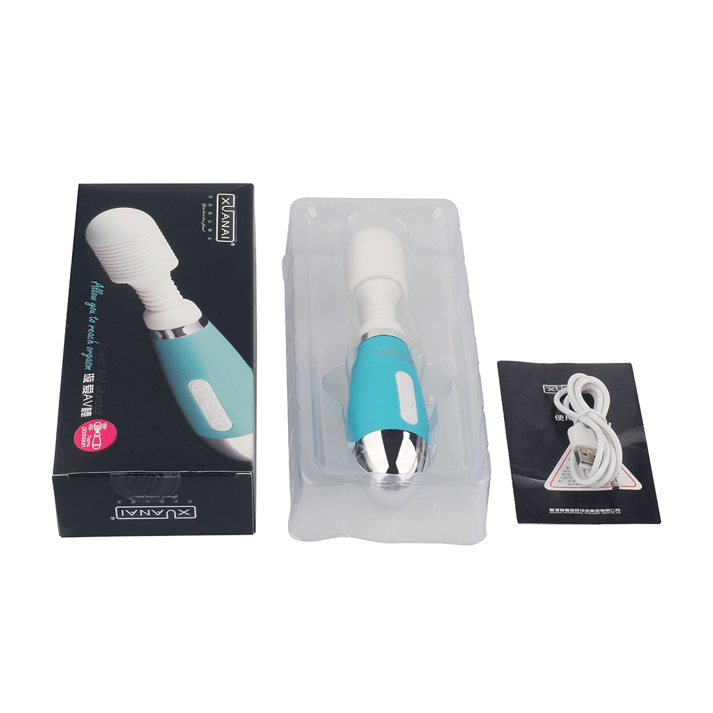 Massageador Varinha Mágica Xuanai - À Pilha - Azul - 图片 3