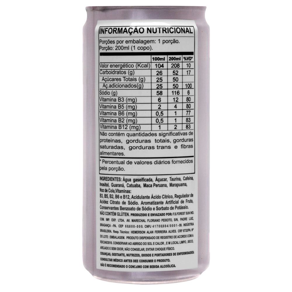 Assanhada Energy Sexy Maca Peruana 269Ml For Sexy - 图片 3