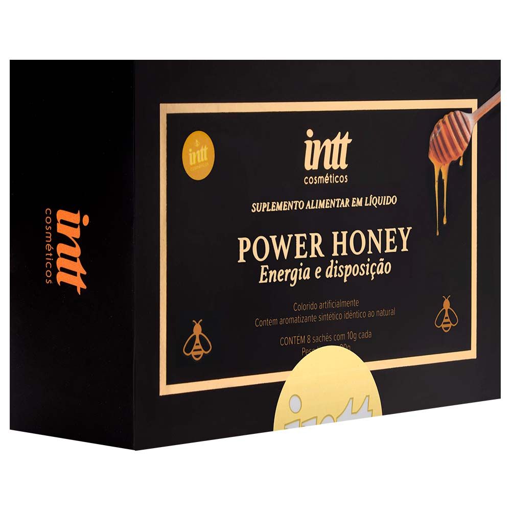 Power Honey Energy Drink 8 Sachês Intt - 图片 3