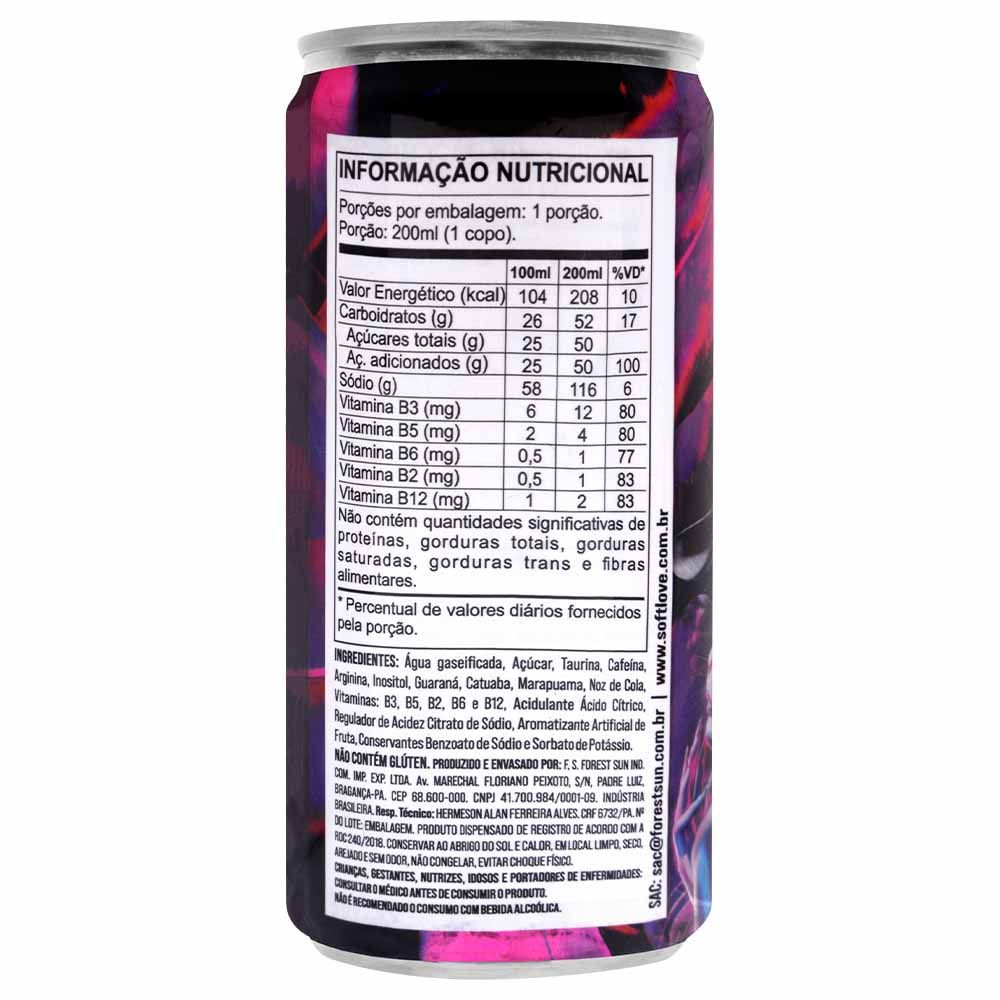 After Sexxx Energético Taurina Arginina 269Ml Soft Love - 图片 3