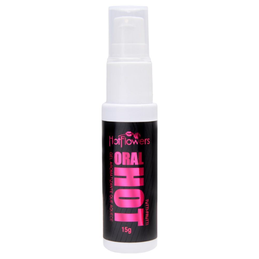 Oral Hot Gel Excitante 15G Hot Flowers