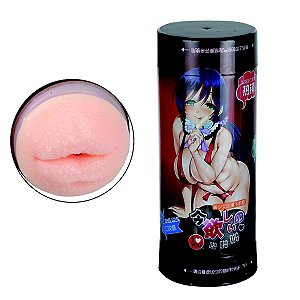 TUBO MASTURBADOR EM FORMATO DE VAGINA