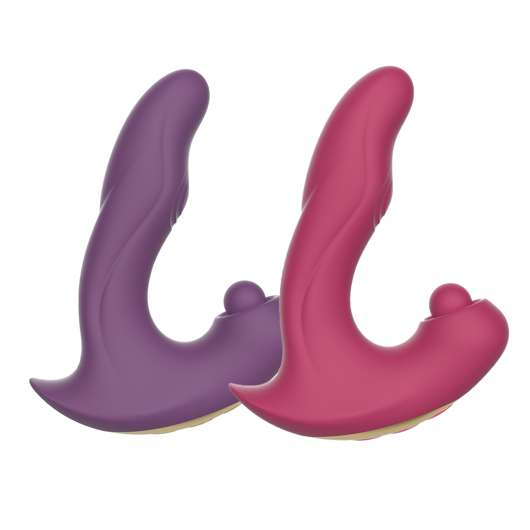 Vibrador Penetrável com Bolinha Estimuladora de Clitóris