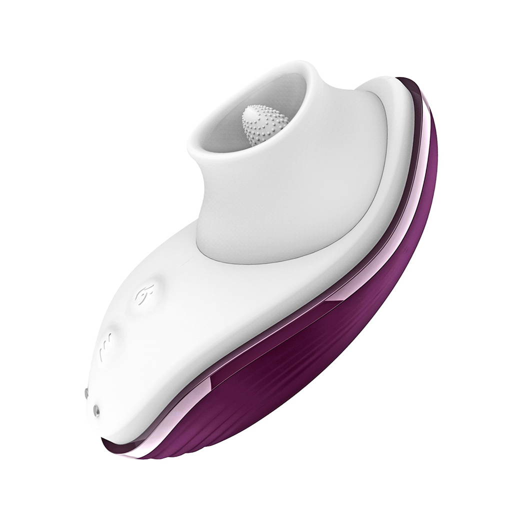 Esimulador de Clitóris com Aquecimento e Língua Vibratória - Dibe - 图片 2