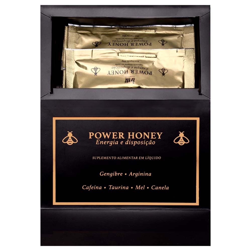Power Honey Energy Drink 8 Sachês Intt - 图片 4
