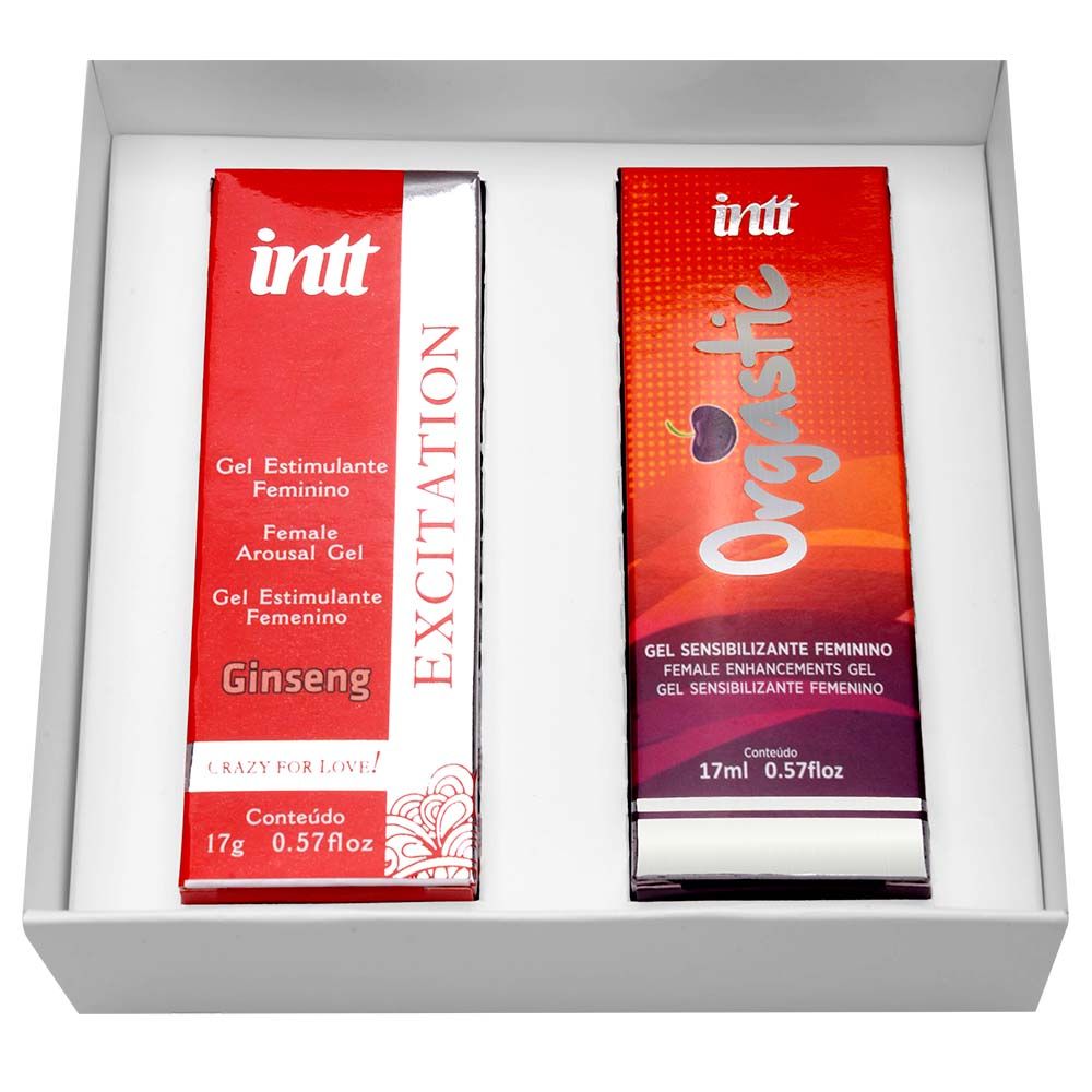 Box Libido Feminina Orgastic E Excitation Intt