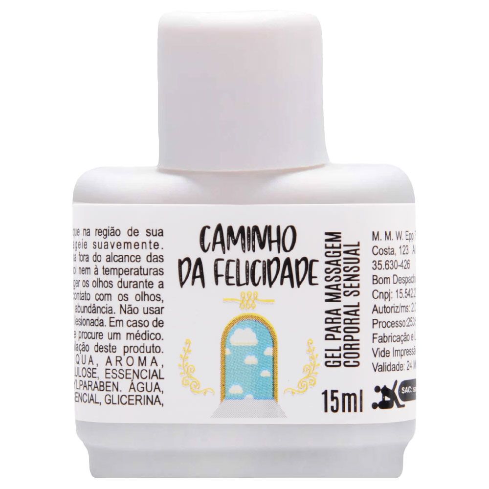 Gel Caminho Da Felicidade Tatoo 15Ml Segred Love