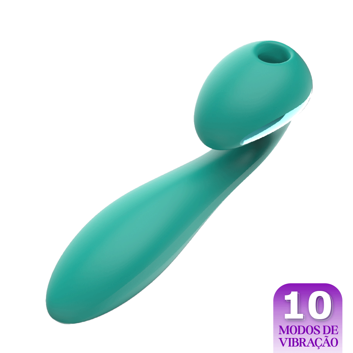 Vibrador com Cabeça Sugadora de Clitóris - 图片 5