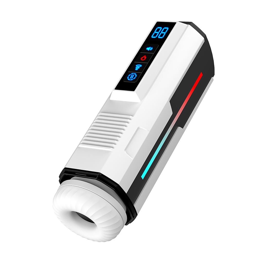 Masturbador Masculino Sugador com Aquecimento e Sobe e Desce