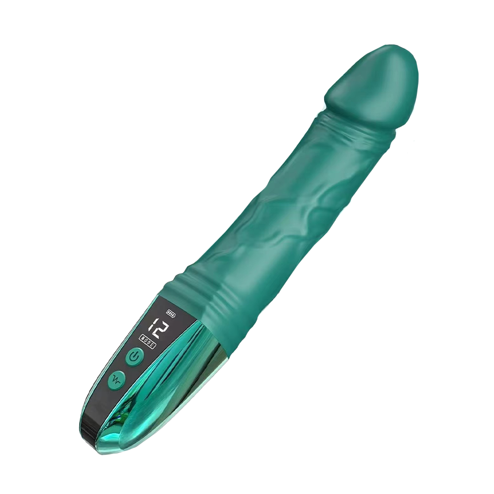 Vibrador Texturizado Ponto G com Display