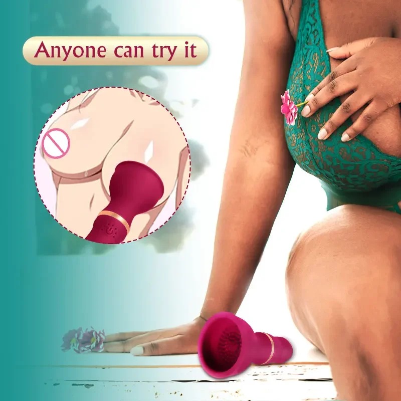Estimulador Vibratório de Mamilos e Clitóris - 3 Cores - 图片 4