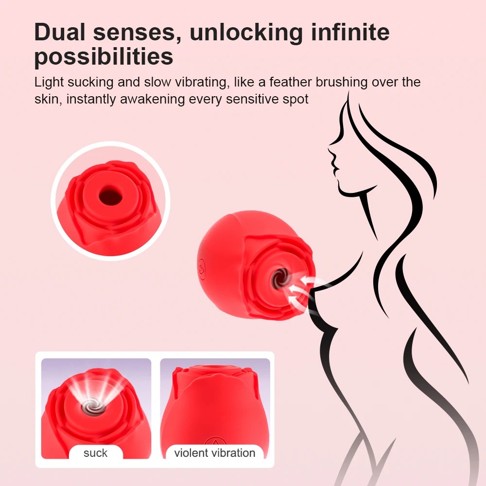 Rosa Degradê Sugador de Clitóris - 图片 4