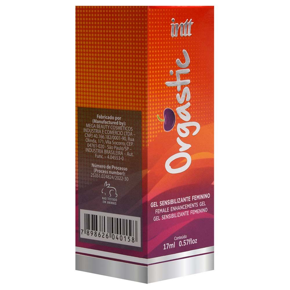 Orgastic Gel Estimulante Feminino 17Ml Intt - 图片 5