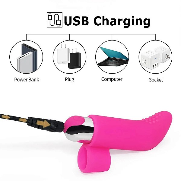 Dedeira Texturizada com Bullet Vibratório - 图片 5