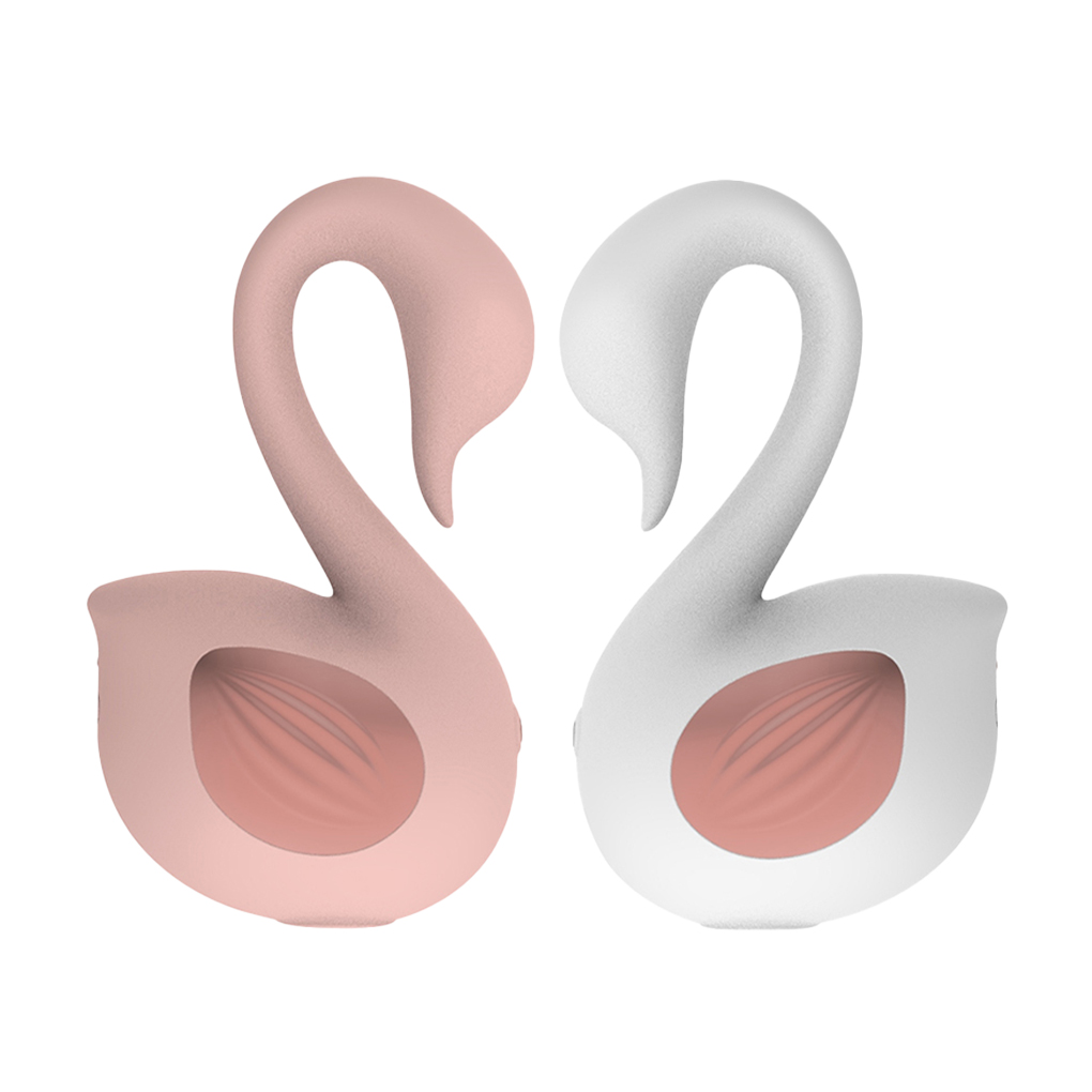 Vibrador Cisne com Sugador de Clitóris - 2 Cores - 图片 3