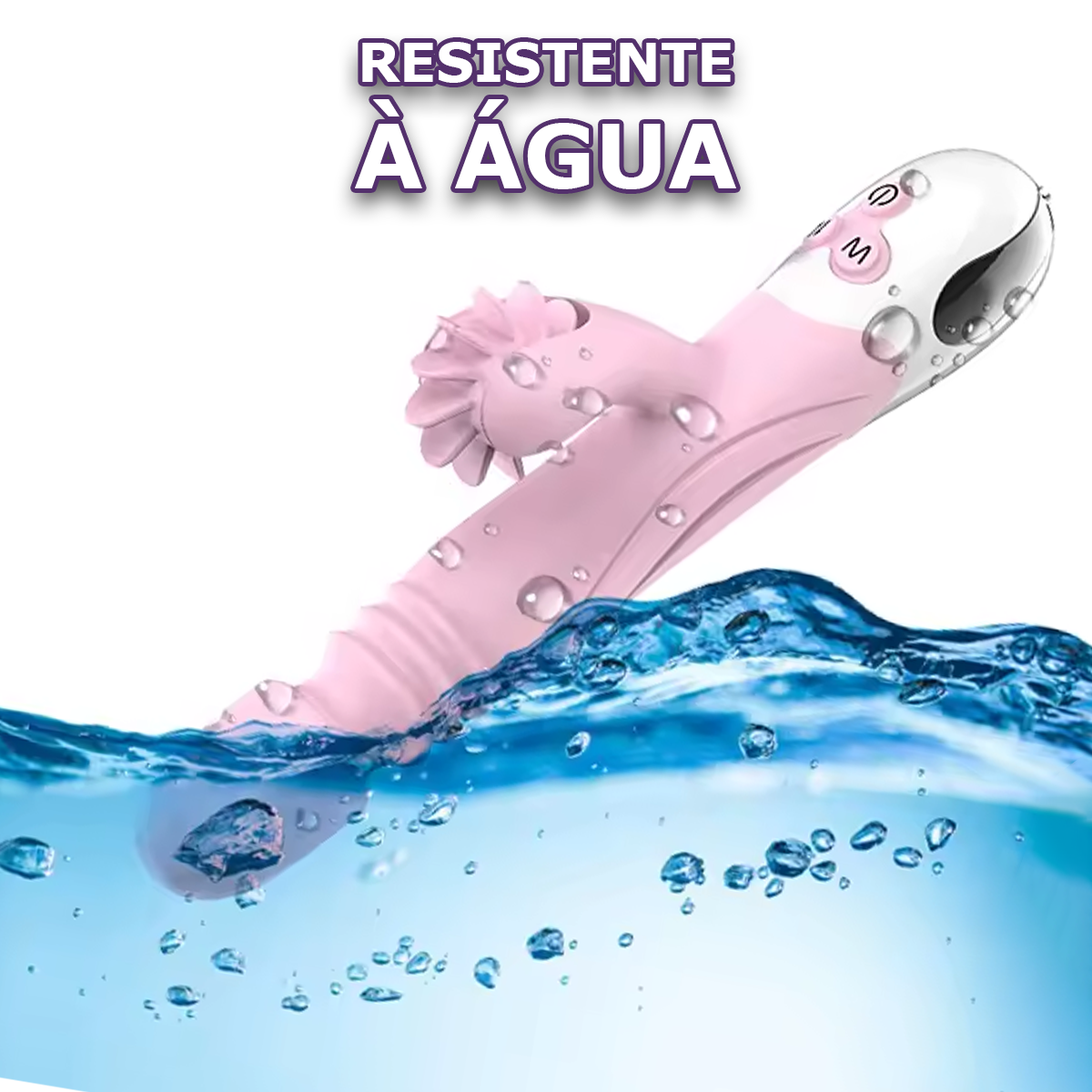 Vibrador com Vai e Vem e Rotação de Língua - Xuanai - 图片 8